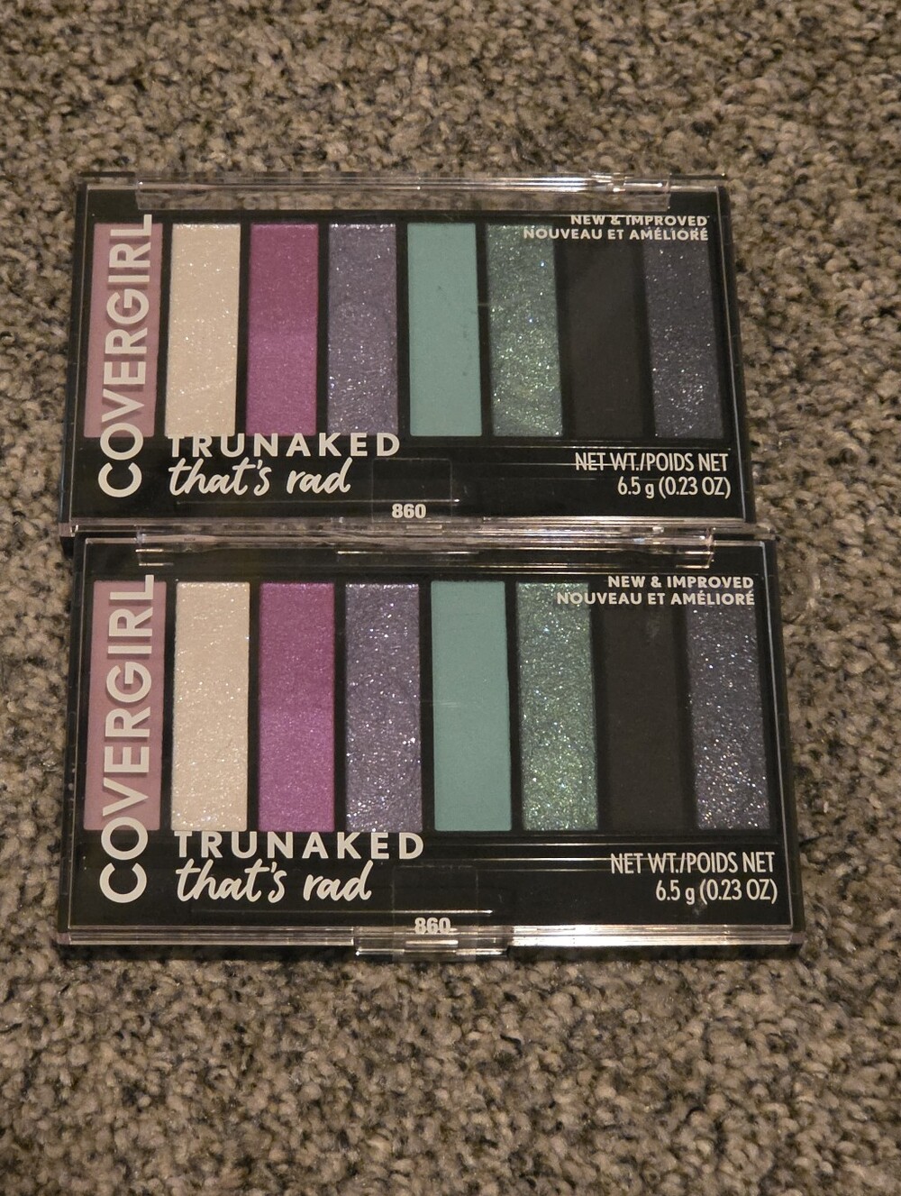 COVERGIRL TruNaked That's Rad Eyeshadow Palette 2 For 1 Deal Palletes Makeup